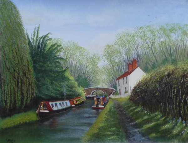 Springtime on the Staffs and Worcs Canal